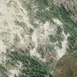 Satellite imagery of Moonlight Peak, CA