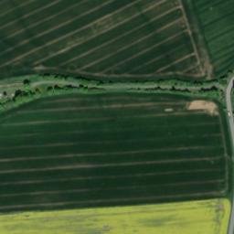 Satellite imagery of [Záchlumí u Stříbra] church t., CZ