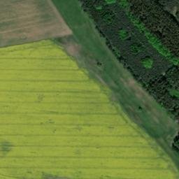 Satellite imagery of [Záchlumí u Stříbra] church t., CZ