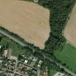 Satellite imagery of [Chotíkov] church t., CZ