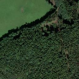 Satellite imagery of [Hvozdec] church t., CZ