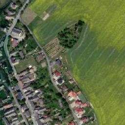 Satellite imagery of [Třeština] church t., CZ