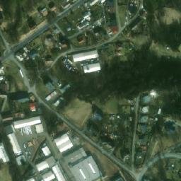 Satellite imagery of Granitol [Moravský Beroun] factory chimney, CZ