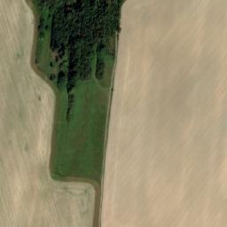 Satellite imagery of [Tísek] water t., CZ