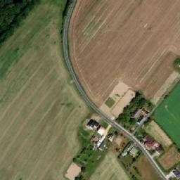 Satellite imagery of [Olbramice] church t., CZ