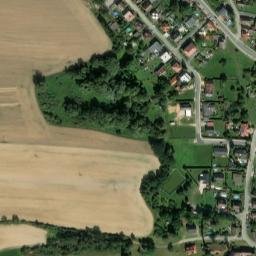 Satellite imagery of [Chotíkov] church t., CZ