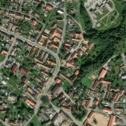 Satellite imagery of [Chotíkov] church t., CZ