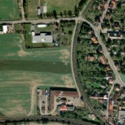 Satellite imagery of [Chrást u Plzně] former brickyard chimney, CZ