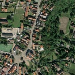 Satellite imagery of [Chrást u Plzně] former brickyard chimney, CZ