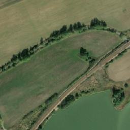 Satellite imagery of [Mýto v Čechách] cemetry church t., CZ