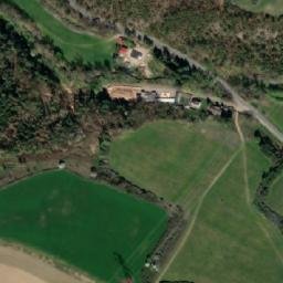 Satellite imagery of [Nový Knín] church t., CZ