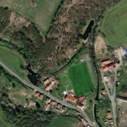 Satellite imagery of [Nový Knín] church t., CZ