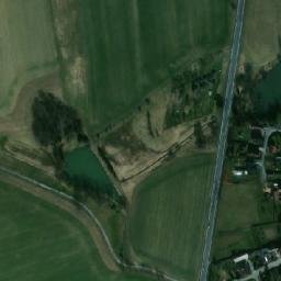 Satellite imagery of [Březová u Vítkova] church t., CZ
