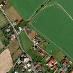 Satellite imagery of [Olbramice] church t., CZ