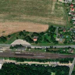 Satellite imagery of [Albrechtice u Českého Těšína] evang. church t., CZ