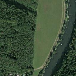 Satellite imagery of [Druztová] church t., CZ