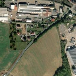 Satellite imagery of [Chrást u Plzně] former brickyard chimney, CZ