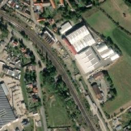 Satellite imagery of [Chrást u Plzně] former brickyard chimney, CZ