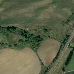 Satellite imagery of [Mýto v Čechách] cemetry church t., CZ