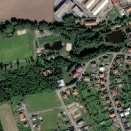 Satellite imagery of [Jince] church t., CZ