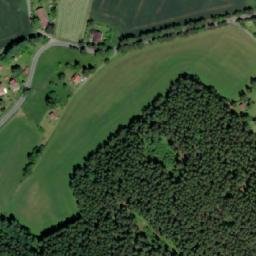 Satellite imagery of [Rušinov-Vratkov] church sanctus t., CZ