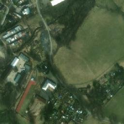 Satellite imagery of Granitol [Moravský Beroun] factory chimney, CZ