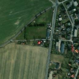 Satellite imagery of [Březová u Vítkova] church t., CZ