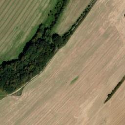 Satellite imagery of [Olbramice] church t., CZ