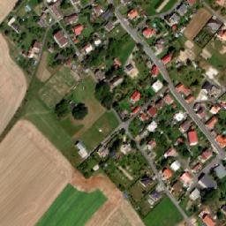 Satellite imagery of [Olbramice] church t., CZ