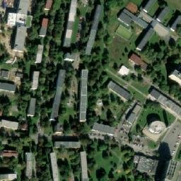 Satellite imagery of [Ostrava - Zábřeh] belfry, CZ