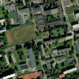 Satellite imagery of [Ostrava-Hrabůvka] church t., CZ