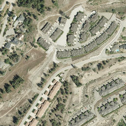 Satellite imagery of Pincushion Mountain, CA