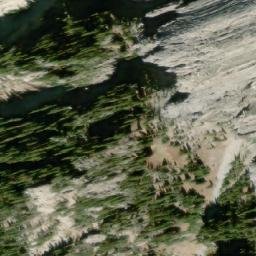 Satellite imagery of Chrysler Peak, CA