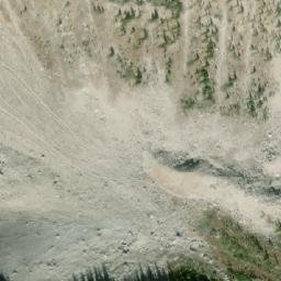 Satellite imagery of Chrysler Peak, CA