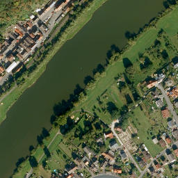 Satellite imagery of Prozelten Castle, DE