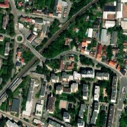 Satellite imagery of Sv. Mikuláš [Benešov u Prahy] church t., CZ