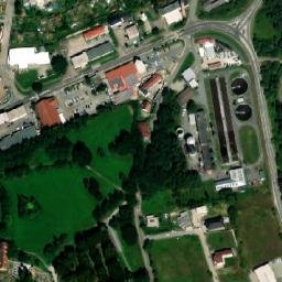 Satellite imagery of Sv. Mikuláš [Benešov u Prahy] church t., CZ