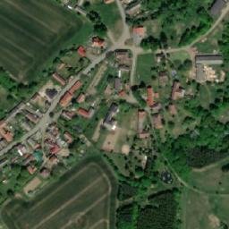 Satellite imagery of [Dobrovítov] church t., CZ