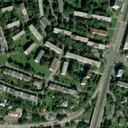 Satellite imagery of [Ostrava - Zábřeh] belfry, CZ