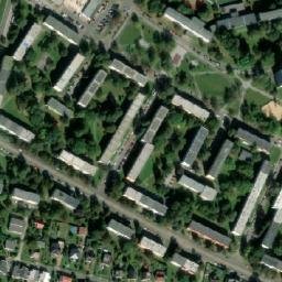 Satellite imagery of [Ostrava - Zábřeh] belfry, CZ