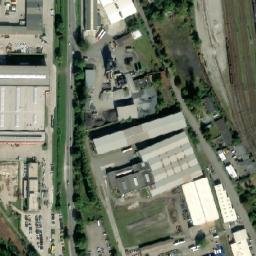 Satellite imagery of OZO [Ostrava-Kunčice] factory chimney, CZ