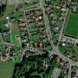 Satellite imagery of Prozřetelnosti Boží [Šenov u Ostravy] church t., CZ