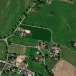 Satellite imagery of [Albrechtice u Českého Těšína] church t., CZ