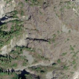 Satellite imagery of Puzzle Mountain, CA