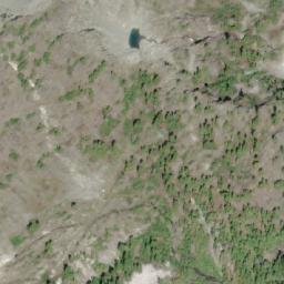 Satellite imagery of Puzzle Mountain, CA