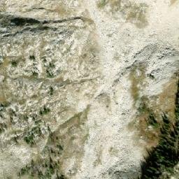 Satellite imagery of Boomerang Mountain, CA