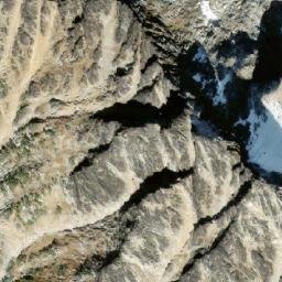 Satellite imagery of Glacier View Peak, CA