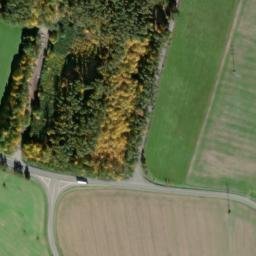 Satellite imagery of St. Ann [Pernolec] church t., CZ