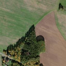 Satellite imagery of St. Ann [Pernolec] church t., CZ