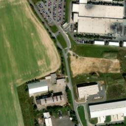 Satellite imagery of [Město Touškov] factory chimney, CZ